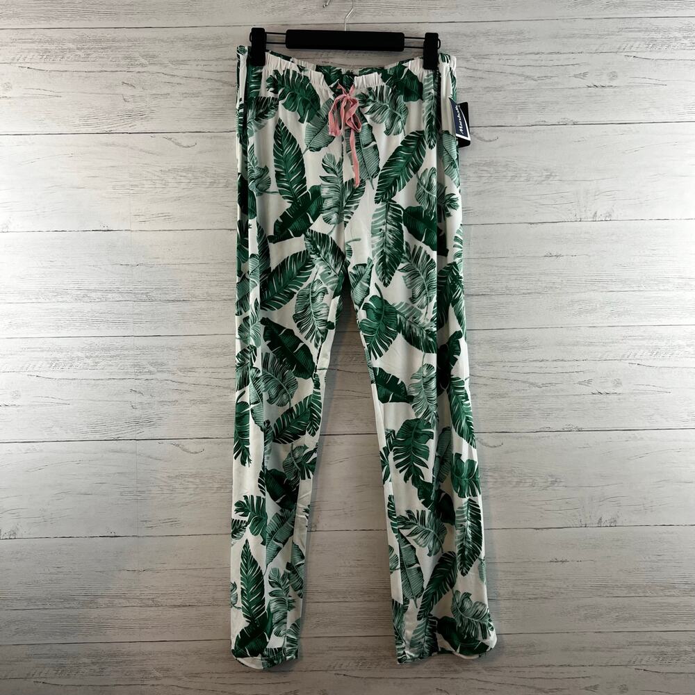 Tart NWT Palm Leaf Print Pull On PJ Pants Size L